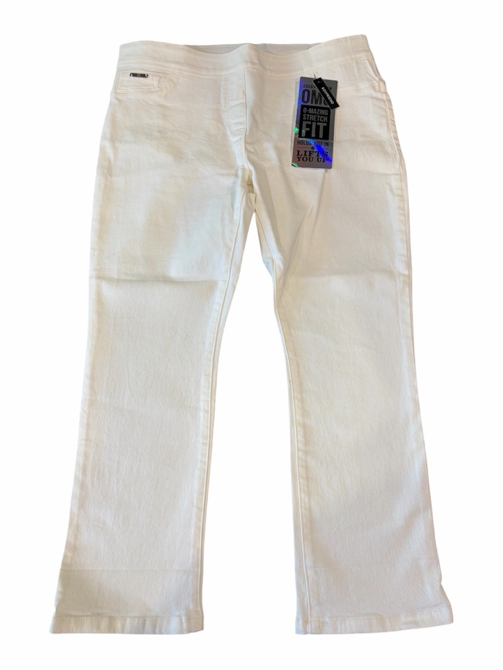 Coco + Carmen | White Boyfriend Jeans